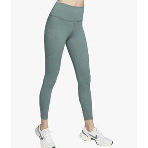 Nike One Women's Bicoastal High-Waisted Pockets 7/8 Leggings (FN3241-361) Small